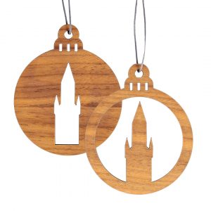 Weihnachtsschmuck-Set aus Holz