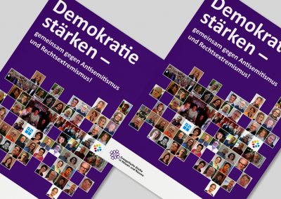 Plakat für die Evangelische Kirche in Hessen und Nassau