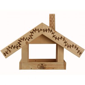 Vogel-Futter-Haus aus Holz