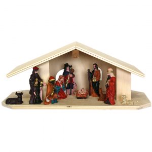 Krippe aus Holz