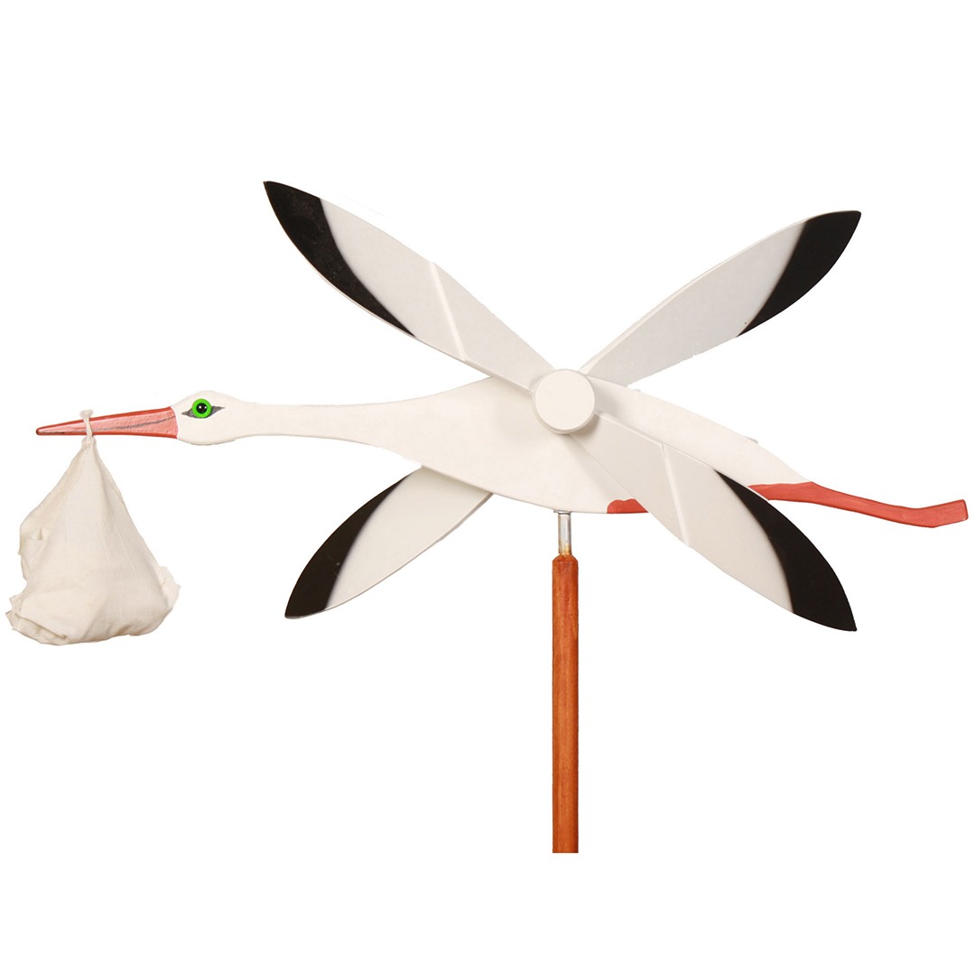 Windspiel aus Holz
