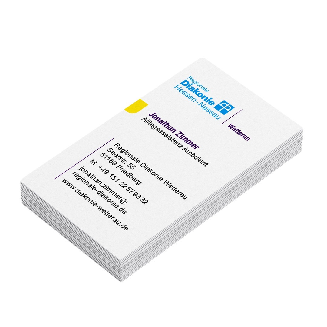 Beispiel-Visitenkarten