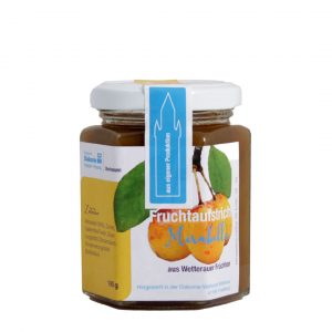 Fruchtaufstrich Mirabelle im Glas